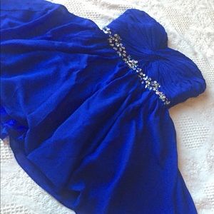 Masquerade brand homecoming dress